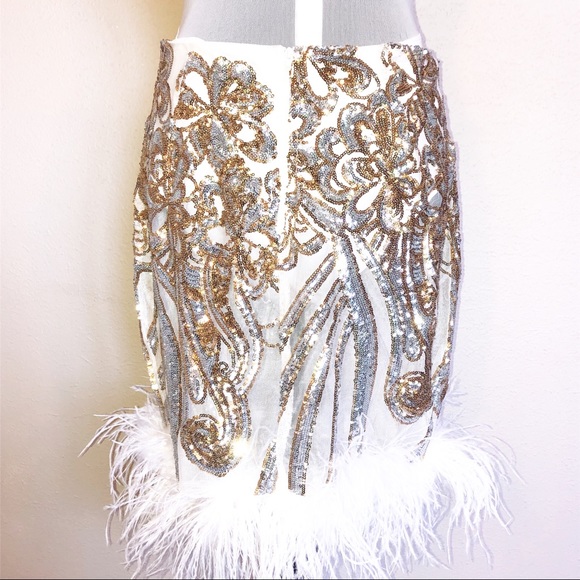 Handmade Sequin Skirt/Bodysuit | Large - Picture 5 of 5